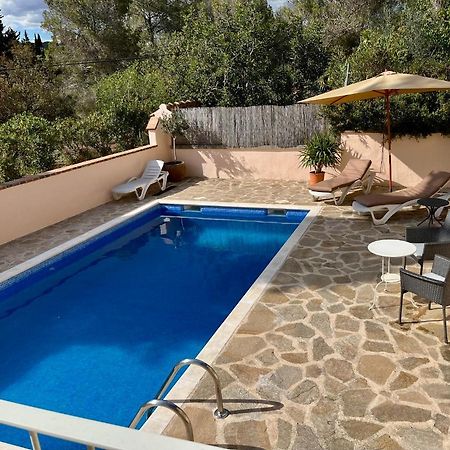 Apartment In Country House With Views And Pool Vespellá Екстериор снимка